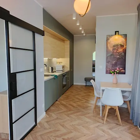 Apartment Dlugie Ogrody Z Prywatnym Tarasem I Darmowym Parkingiem *
